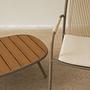 Margalida Gartentisch Kunststoff Creme 5