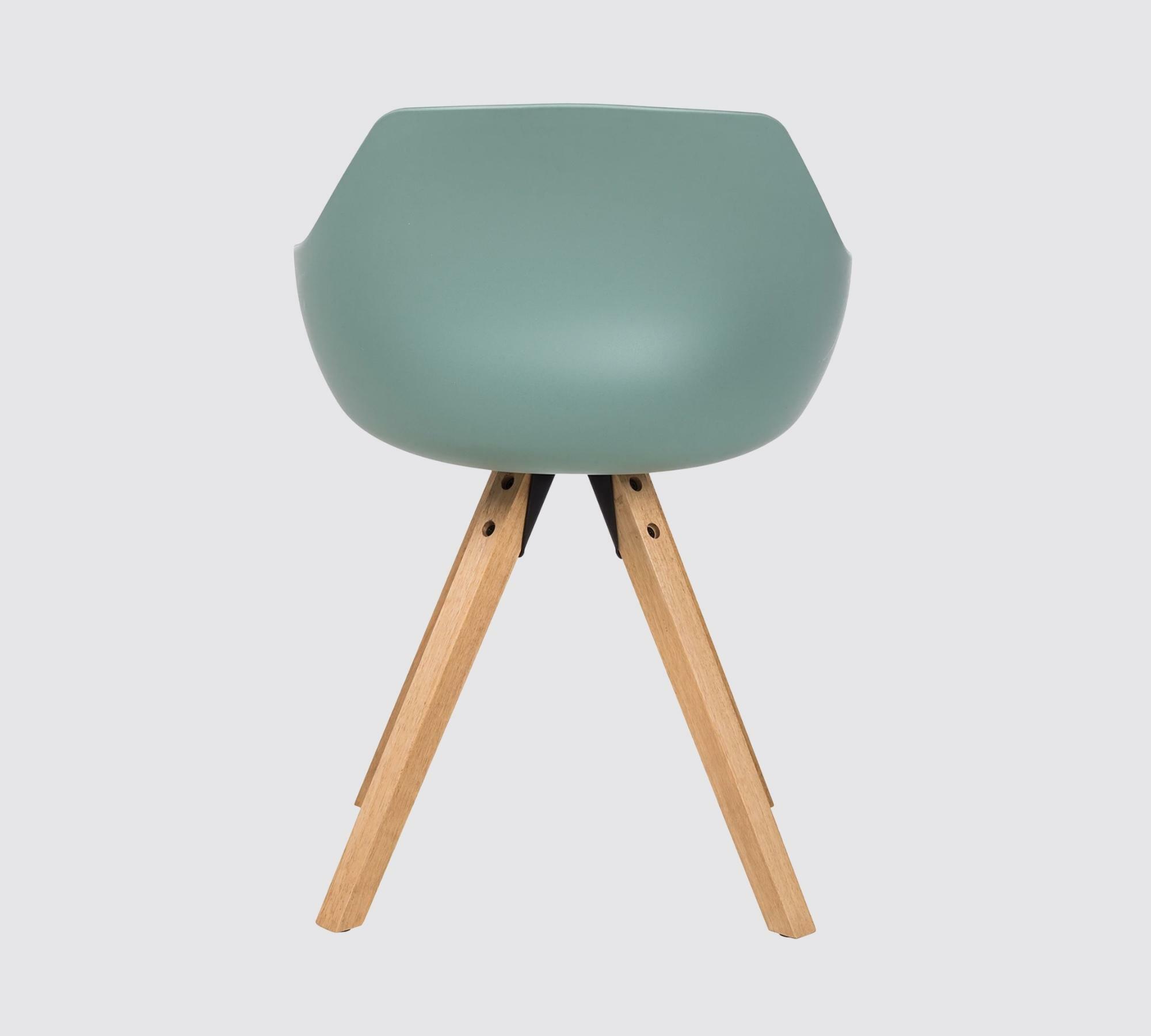 " -> "Mint grey".

    Final check on "Armrest shell chair":
    Armrest (Armlehnen)
    Shell chair (Schalenstuhl)
    With (mit)
    Seat cushion (Sitzkissen)
    Mint grey (Mintgrau)

    This is perfect.

    One last check: "Return only the translated text with no preamble 3