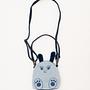 Hase Tasche Baumwolle Blau 5