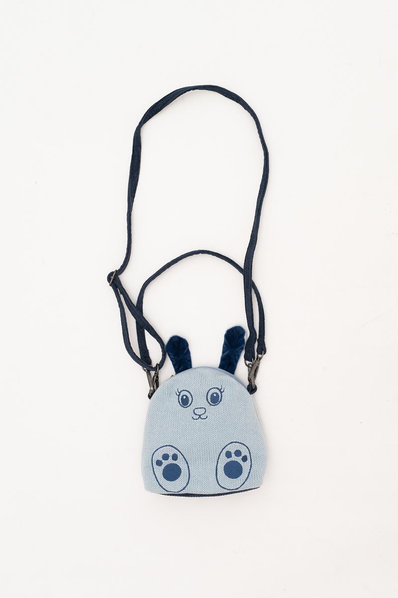 Hase Tasche Baumwolle Blau 5