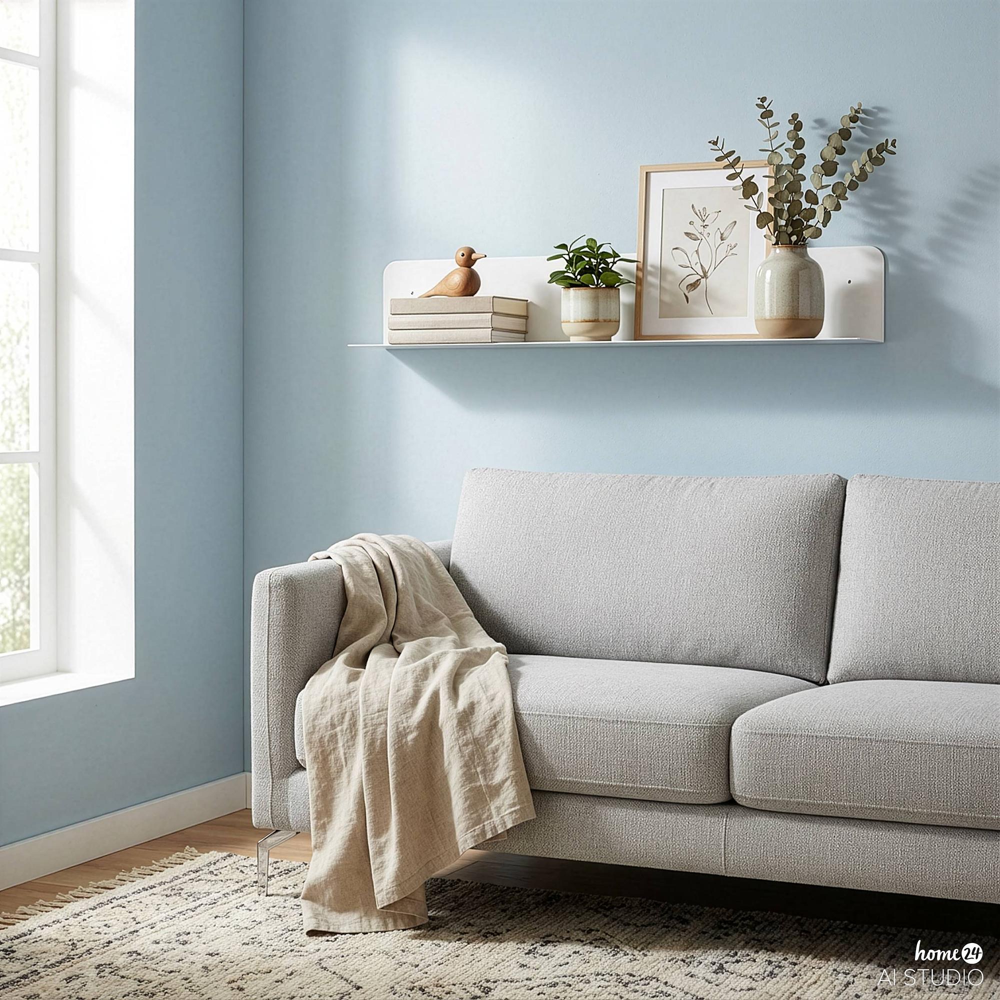 Beikou Typ B Wandboard Metall Weiß 100x18cm 1