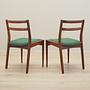 2x Esszimmerstuhl Teakholz 1970er Jahre 5