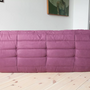 Togo Sofa 3-Seater Textile Aubergine 5