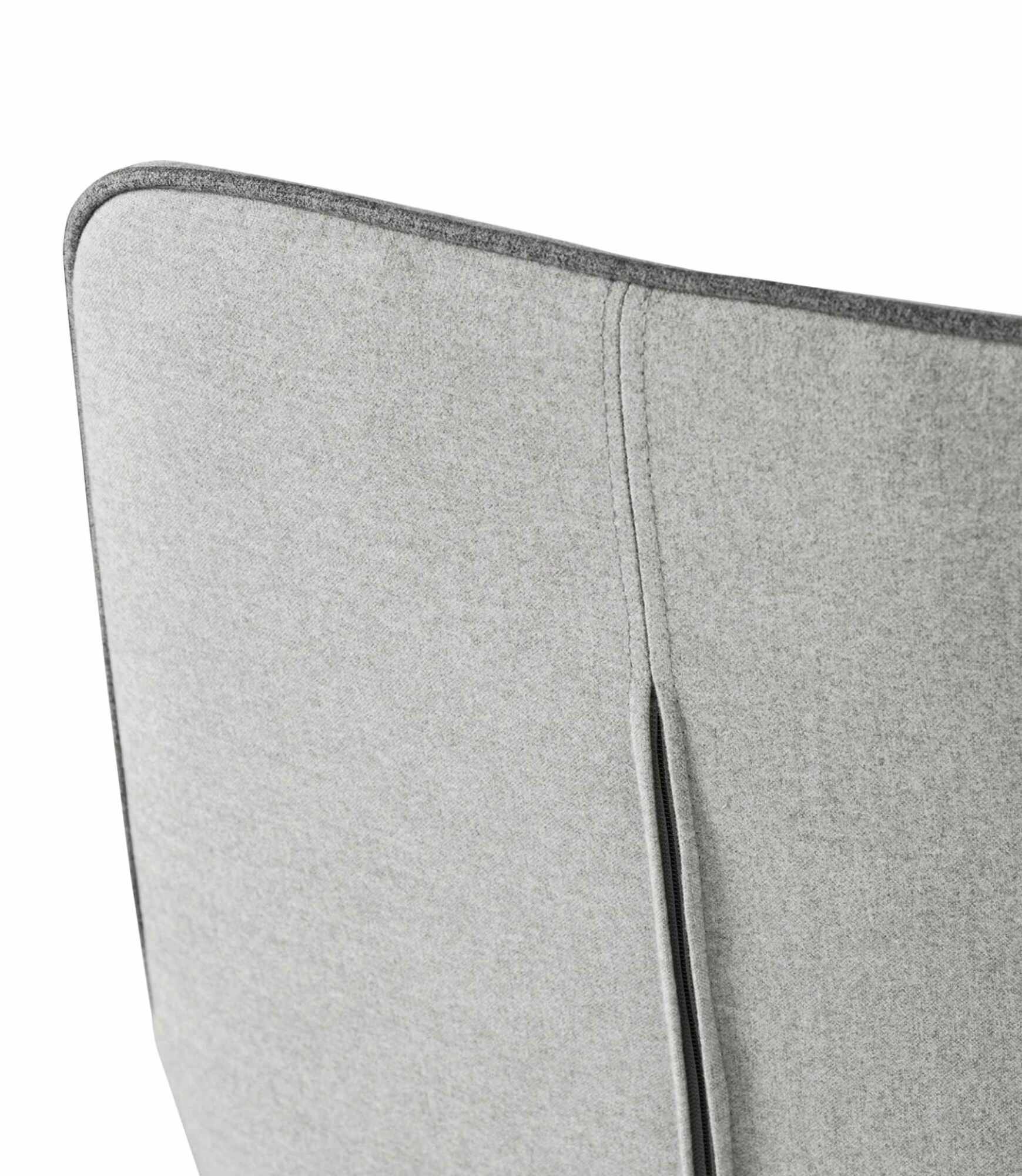Bürodrehstuhl Webstoff Metall Grau 5