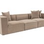 Sofa 3-seater Cappuccino 3