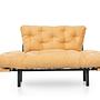 Nitta Sofa Bed 2-seater Mustard 5