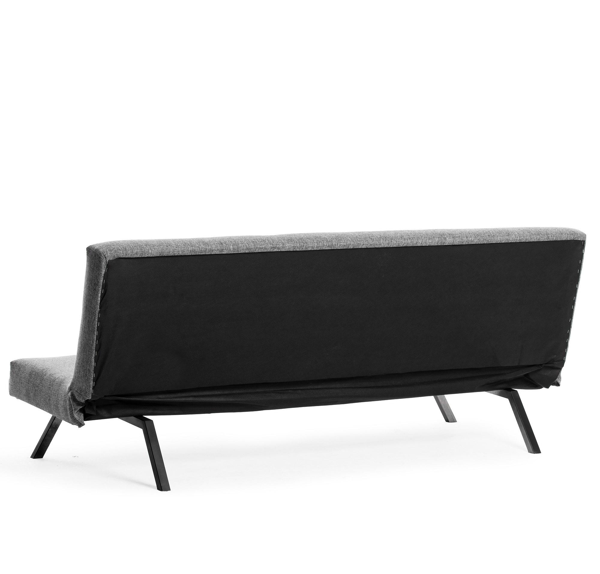 Zola divano letto 3 posti grigio chiaro 7