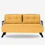 Sando Sofa Bed 2-seater Mustard Yellow 1