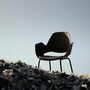 FALK Stuhl Aluminium Pulverbeschichtet Kunststoff Dunkelgrün 2