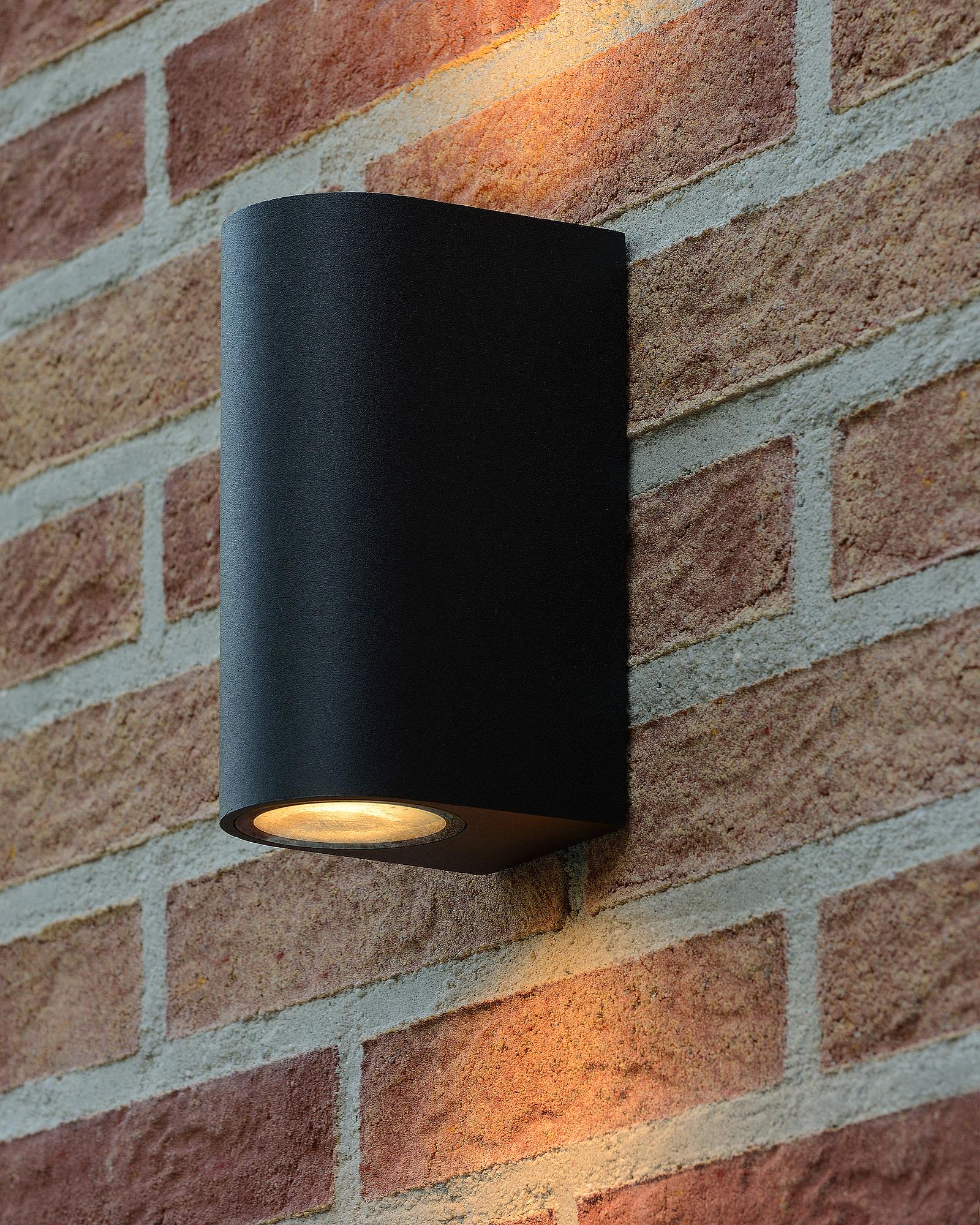 Wall lamp Zaro Type B 2-Light Aluminum Black 2