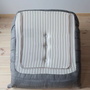 Togo Sessel Textil Grau 6