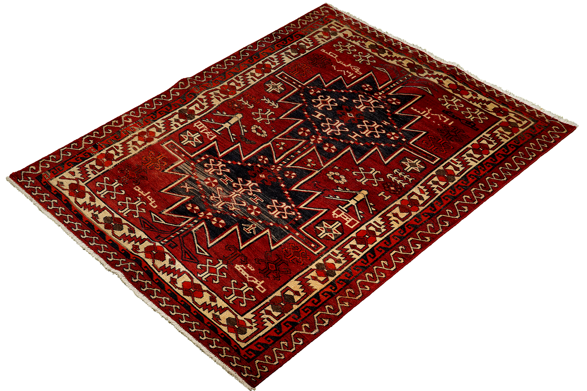 Heritage Varshan Carpet Wool Red 3