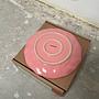 4x Koa Plate Set Ceramic Pink 3