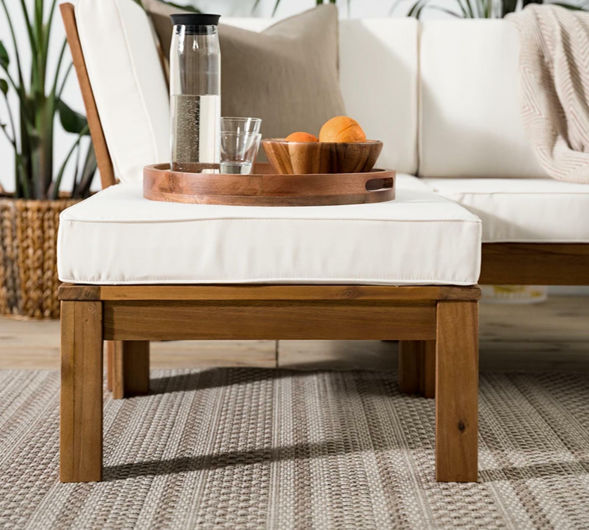 Outdoor-Loungetisch Akazie massiv 2
