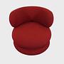 Easy Chair Loungesessel Verner Panton Drehbar Rot 6