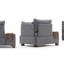 1-seater module right gray 5