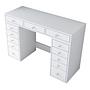 Dressing table with drawers White 6