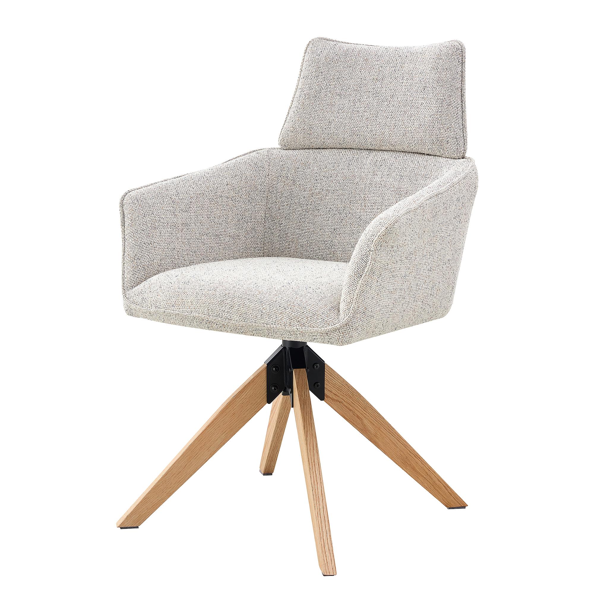 Armchair TUBEI Set of 2 Beige 2
