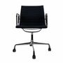 Eames EA 108 Aluminium Chair Drehbar Schwarz 2
