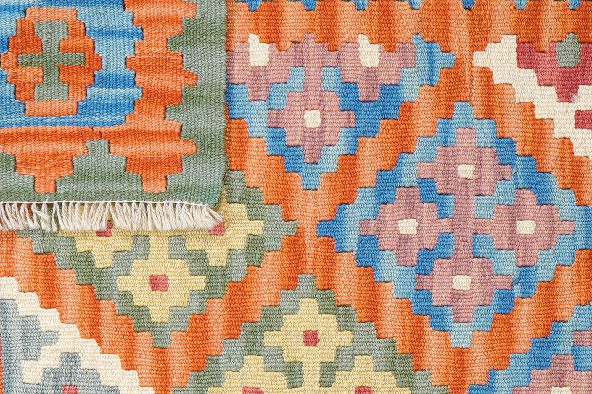 Kilim Gashgai Teppich Mehrfarbig 4