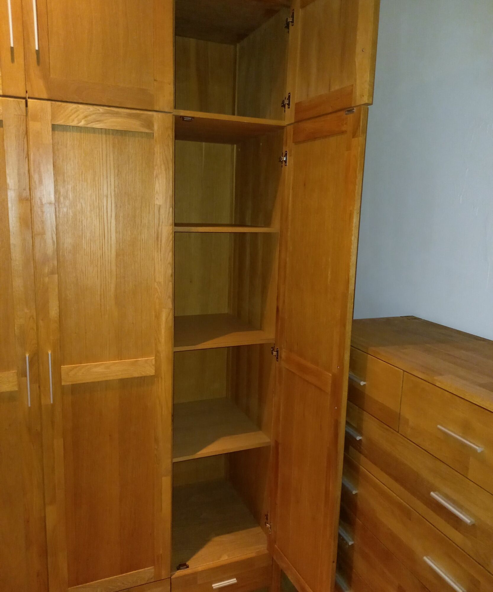 Kleiderschrank New Oak / Eiche 1