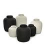 Peaky Vase Schwarz 3