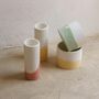 Milda Vase Beton Gelb 2