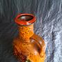 Vintage Vase Keramik Bunt 3