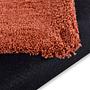 Hochflorteppich Cozy Uni Rostbraun 4