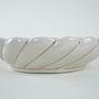 Ceramic bowl Cream 1980s 5