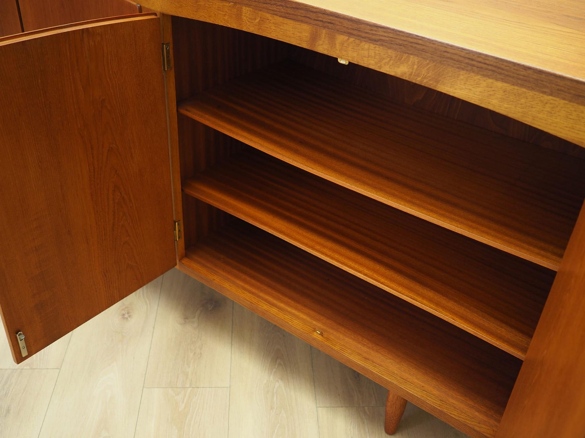 Vintage Sideboard Teak Brown 1960s 14