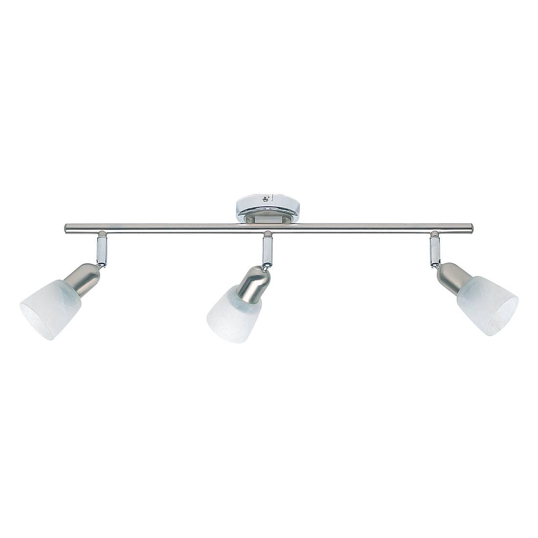 3-Flame Ceiling Light Sally Metal Glass White 0