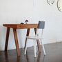 Schreibtisch 4.9 Eschenholz lackiert Braun 8
