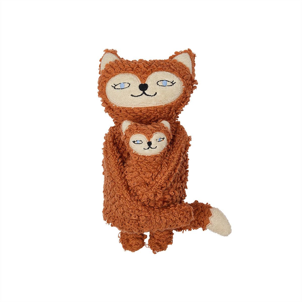 Frida & Baby Felix Fox Organic Cotton Brown 0