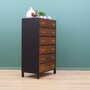 Vintage chest of drawers walnut wood brown 1960s 4