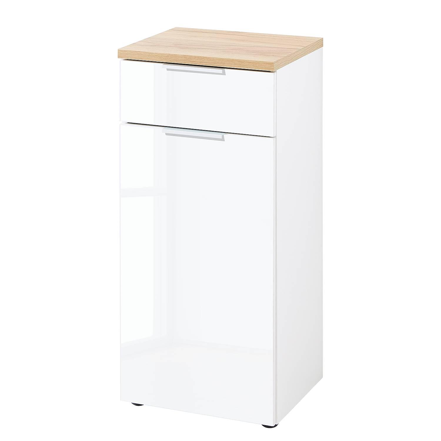 Unterschrank Pescara Glas Eiche Navarra Dekor 1