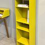Unit U1-1 Shelving Unit Steel Lemon Yellow 3