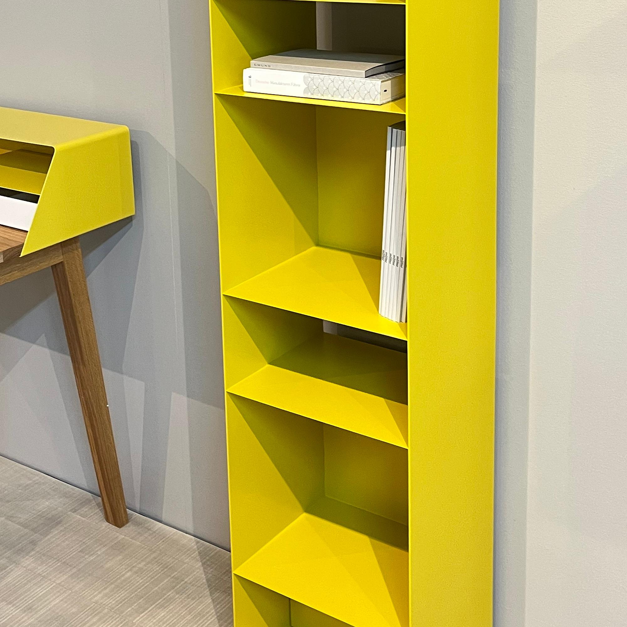 Unit U1-1 Shelving Unit Steel Lemon Yellow 3