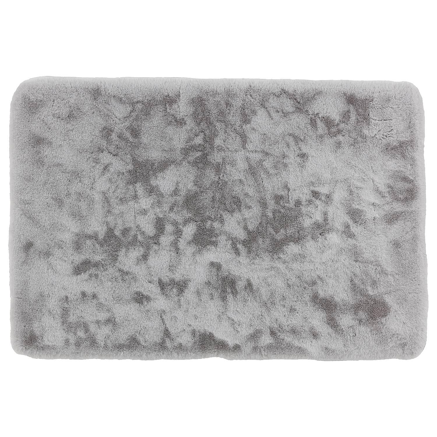 Bali Badteppich Silber 67 x 110 cm 0