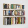 Bücherregal mit Eichenrahmen b9 Kratzspuren tief 6