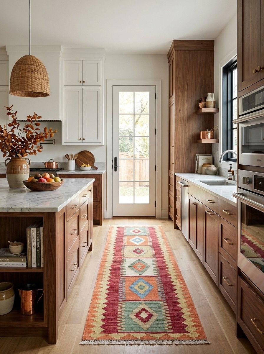 Kelim Gashgai Wolle Mehrfarbig 9