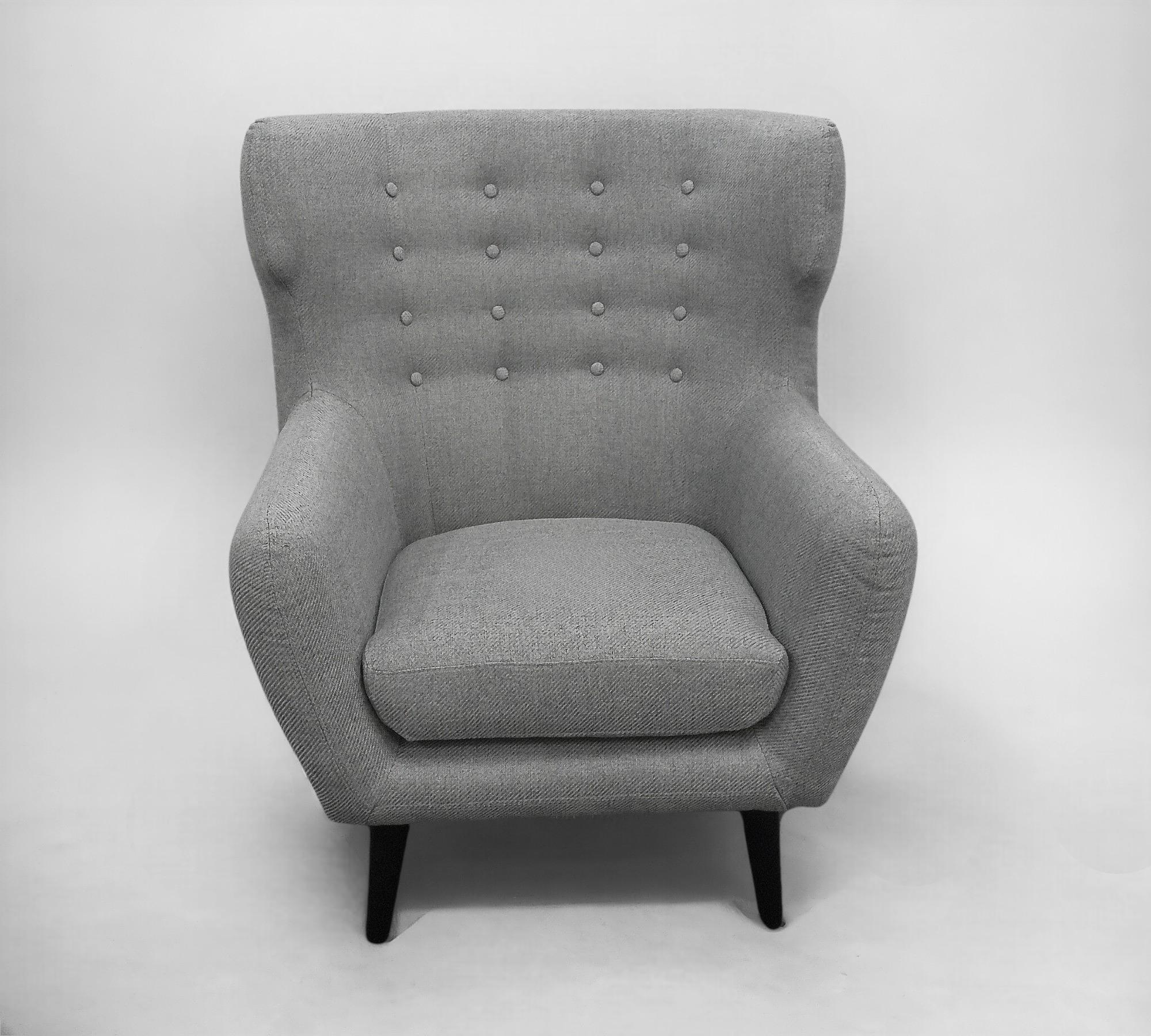 Kubrick Ohrensessel Vence 276 Grey  1