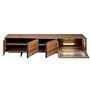 TV Lowboard 3219 with interior lighting Brown 6