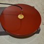 Asteria Medium Pendelleuchte Metall Rubinrot 1