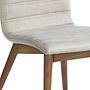 Dining chair wood grey 7