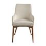 Dining chair wood beige 5