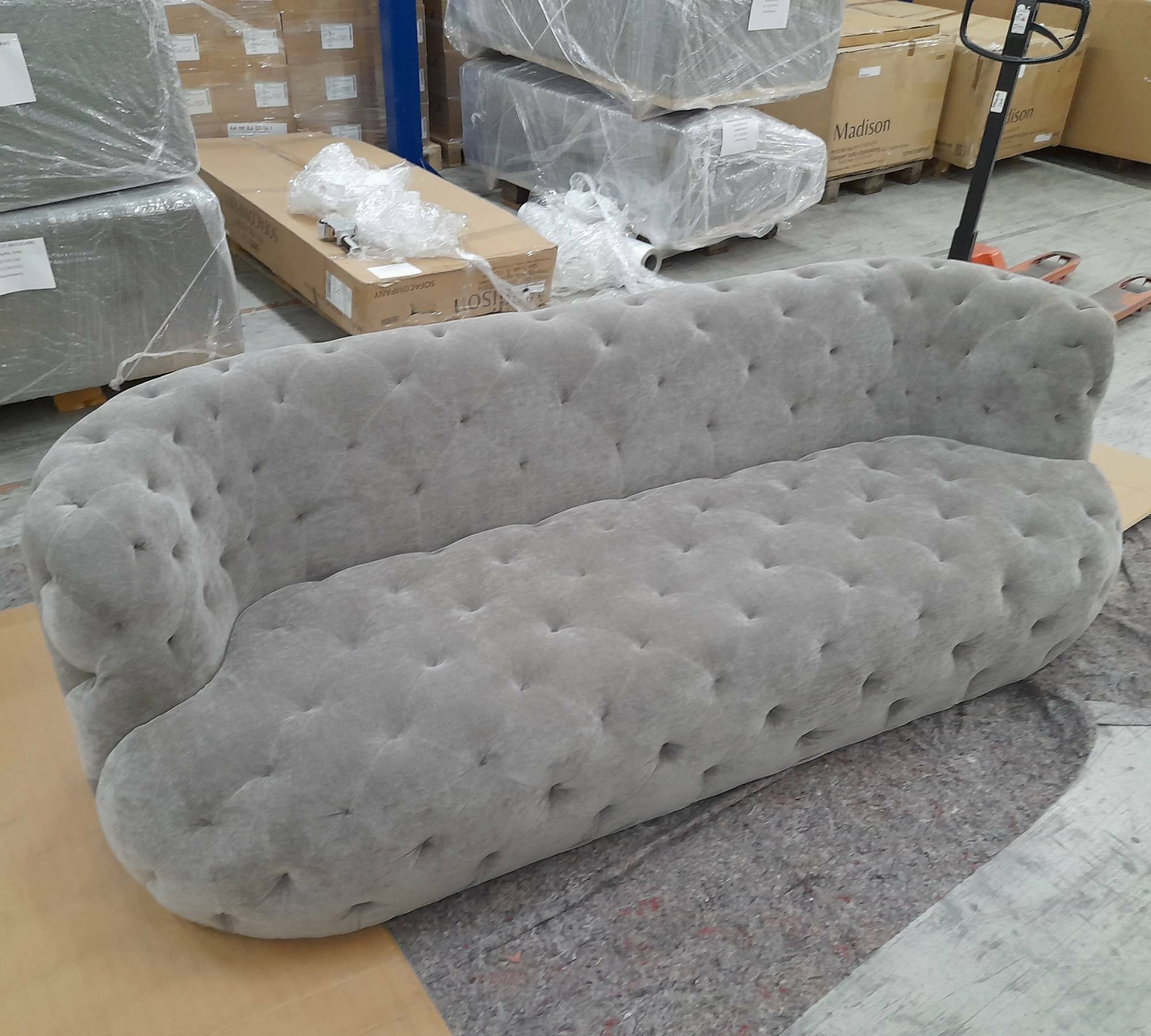 Abby Sofa 3-Sitzer Moss Shitake 6