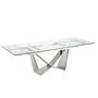 Dining table Glass/steel 0