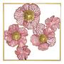 Wanddekoration Rita Eisen Rosa / Gold 0