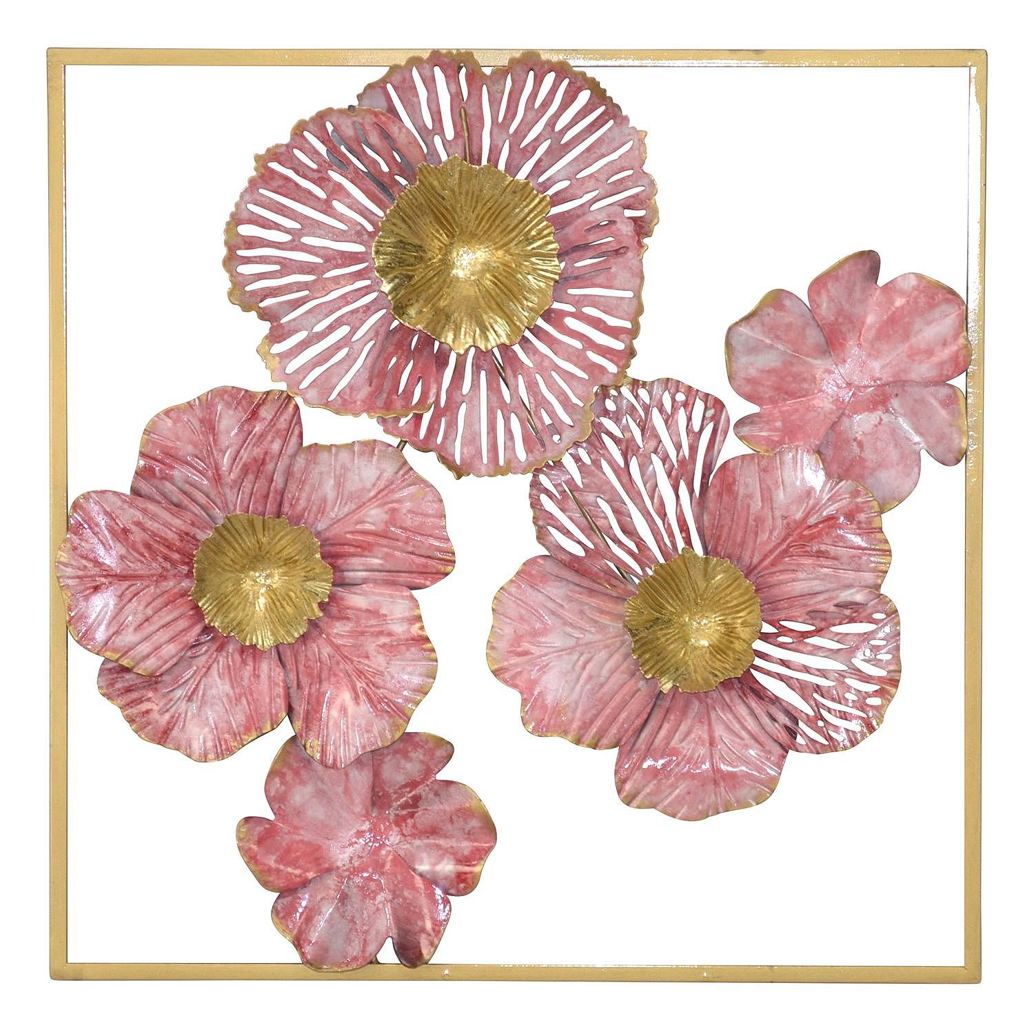 Wanddekoration Rita Eisen Rosa / Gold 0